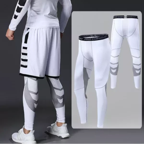 Mallas de Compresión para Correr Hombre