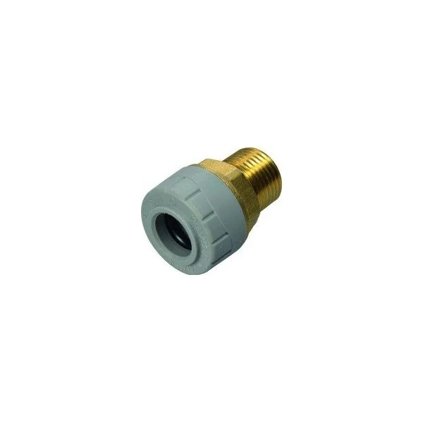 Manguito Macho polibutileno 22 x 1/2"