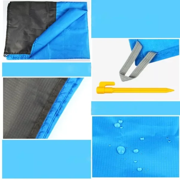 Manta de Playa Impermeable con Bolsillo - Imagen 2