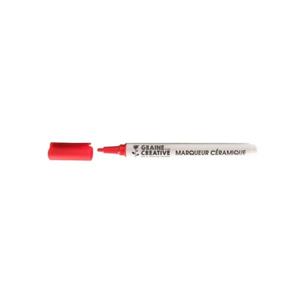 Marcador para cerámica - Rojo
