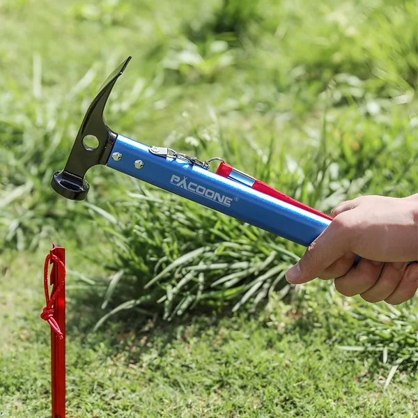 Martillo multifuncional para camping
