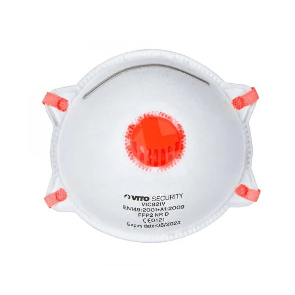 MASCARILLA FFP2 CON VALVULA VITTO 12 UDS