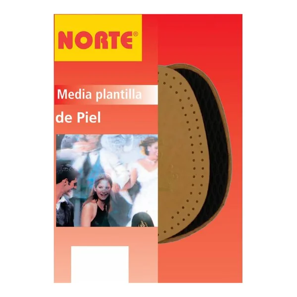 Media plantilla piel 3024, par