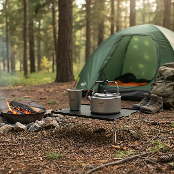 Mesa de camping plegable ultraligera - Imagen 5