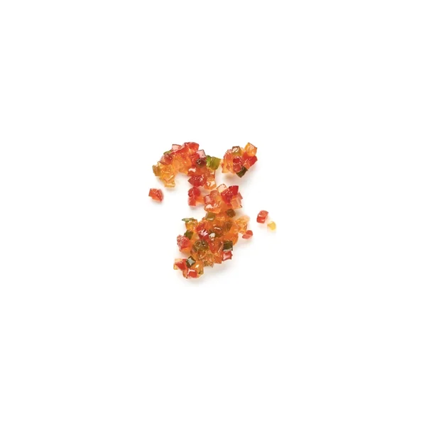 Mezcla de fruta confitada troceada