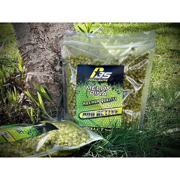 MICRO PELLETS MELON PIŃA PERALBAITS 1KG.