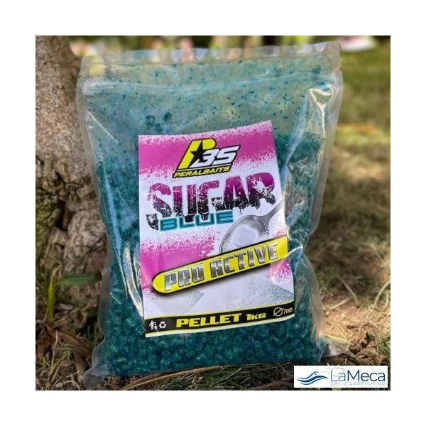 MICRO PELLETS SUGAR BLUE PERALBAITS 1KG