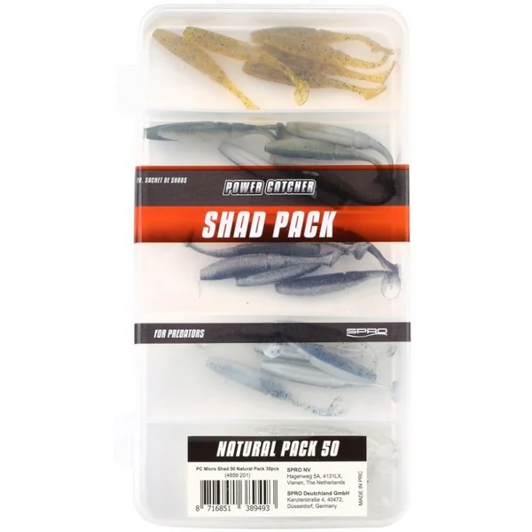 Micro Shad 75 Natural Pack 20pcs