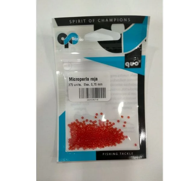 Microplerla Quo Rojo Max 0.70mm - Monty pesca