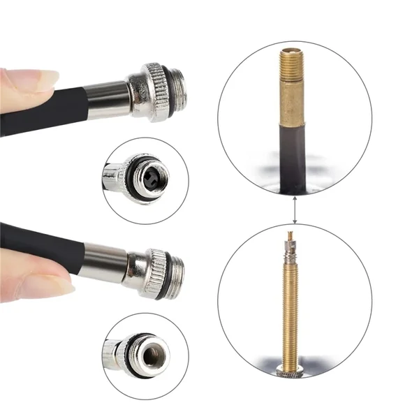 Mini bomba para neumáticos de bicicleta - Imagen 4