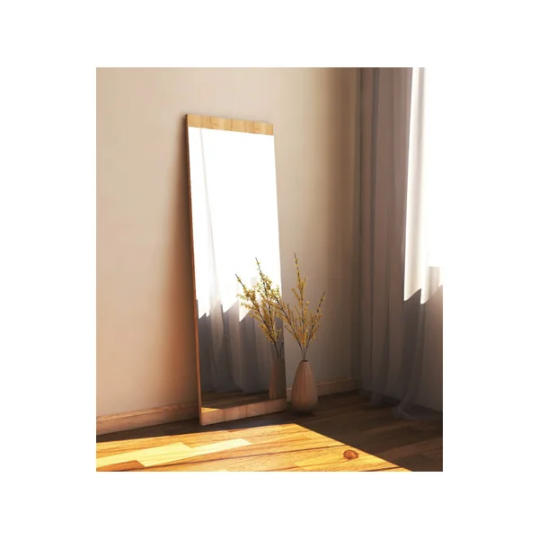 Miroir en bois "Azus" - 40 x 120 cm - Marron - Imagen 3