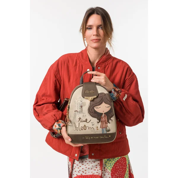 Mochila con solapa Tulip