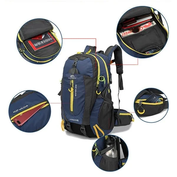 Mochila de Montaña Impermeable para Camping - Imagen 5