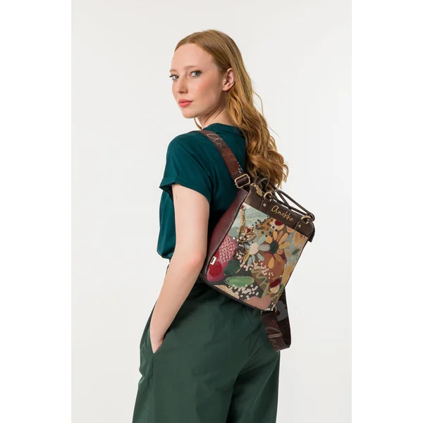 Mochila estampada Blossom