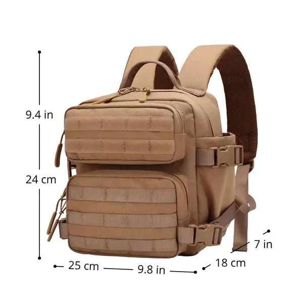 Mochila táctica MOLLE de 9L - Imagen 2