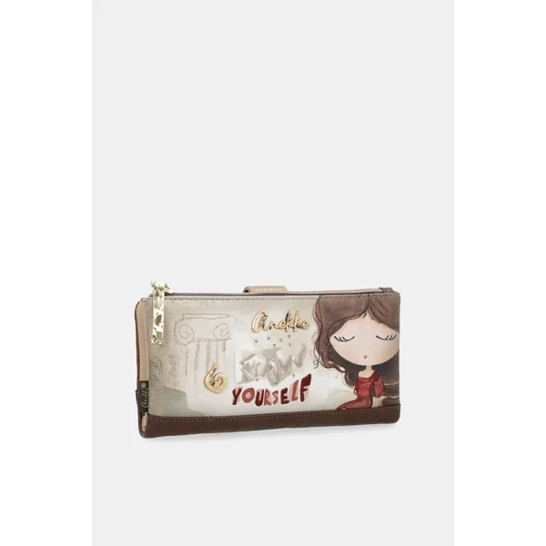 Monedero grande flexible RFID Muse