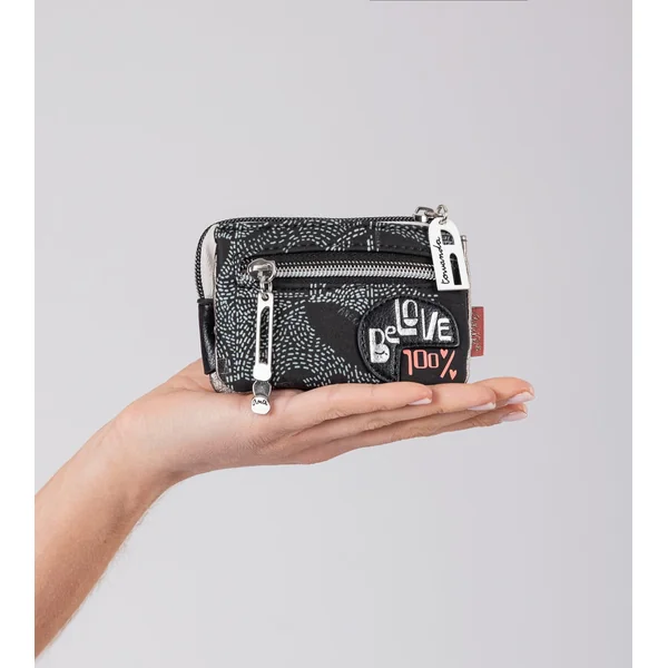 Monedero triple compartimento Nature Sixties - Imagen 6