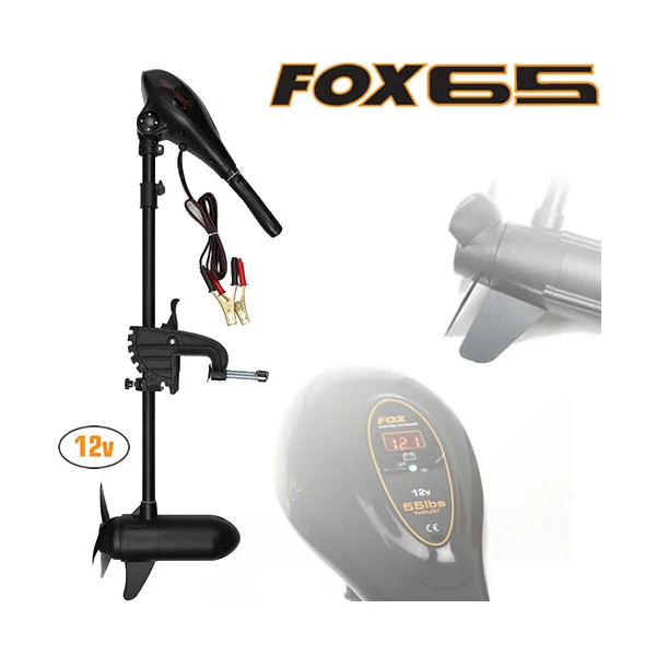 MOTOR ELECTRICO FOX 65LB 12v