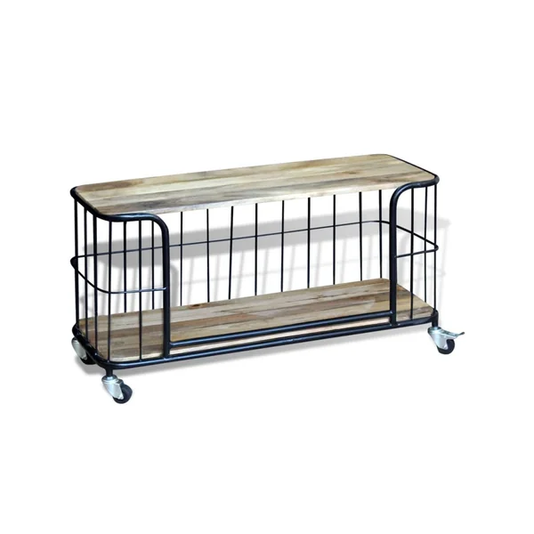 Mueble para la televisión VIDAXL Marrón Madera (100x40x45 cm)