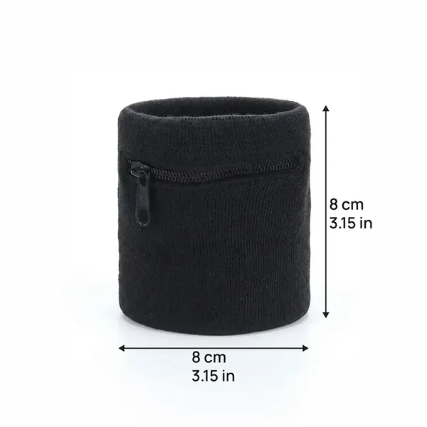 Muñequera deportiva con bolsillo - Imagen 2