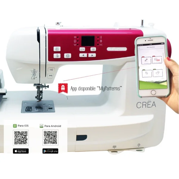 Máquina Bordadora Alfa Crea A3200 WiFi Electrónica