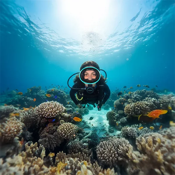 Máscara Ovalada para Buceo - Imagen 4
