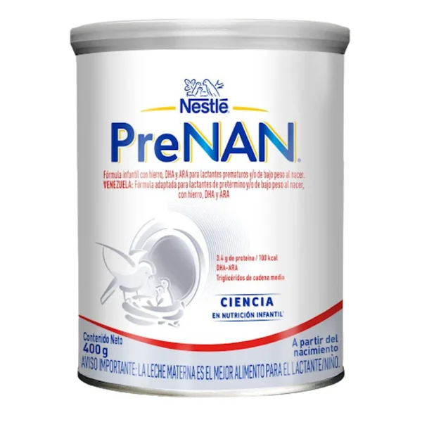 NAN Formula Infantil para Niños Prematuros 400gr