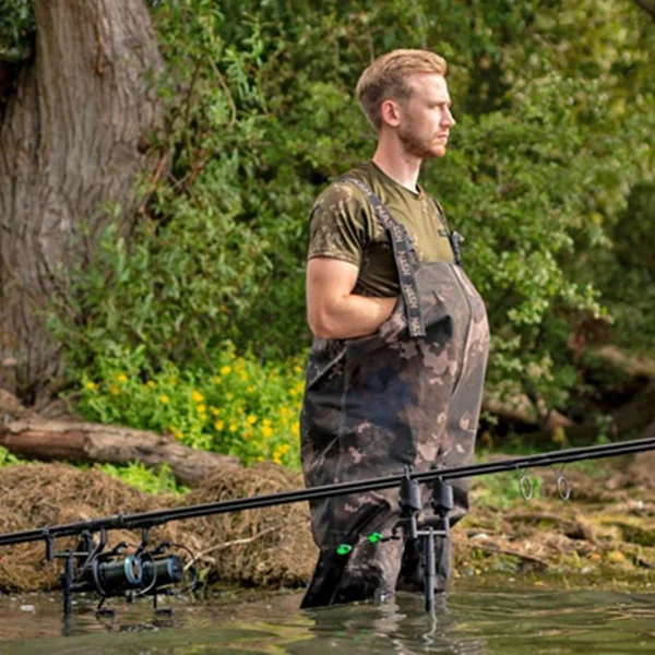 Nash Zero Tolerance HD Waders Camo talla 40 - Arapaima Fishing - Imagen 3