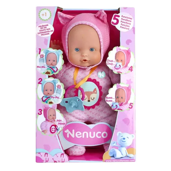 Nenuco Muñeca Blandito 5 Funciones