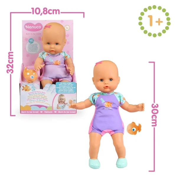 Nenuco Muñeca Mi Primer Baño - Imagen 3