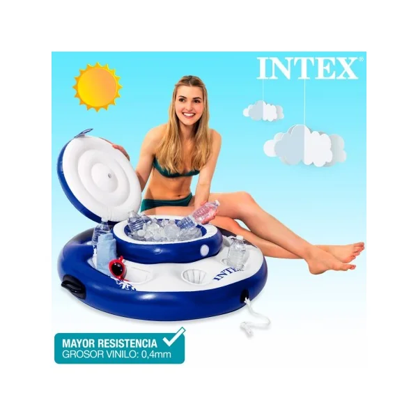 NEVERA HINCHABLE INTEX RIVER RUN - DIÁMETRO 89 CM - Imagen 5