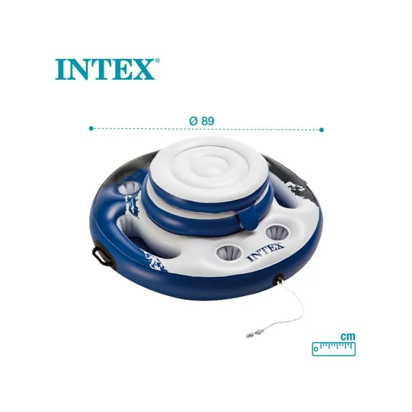 NEVERA HINCHABLE INTEX RIVER RUN - DIÁMETRO 89 CM - Imagen 7