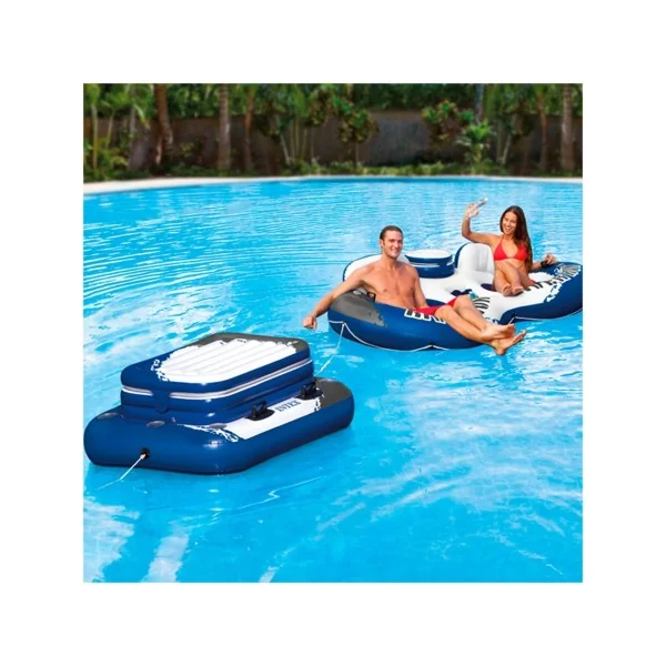 NEVERA HINCHABLE Y FLOTANTE INTEX - 122X97 CM - Imagen 5
