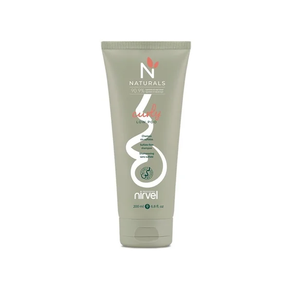 NIRVEL Naturals Champú Sin Sulfatos Rizos Low Poo 200 Ml