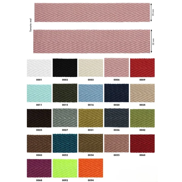 NUEVA! Cinta espiga para bolsos/mochilas - Imagen 3