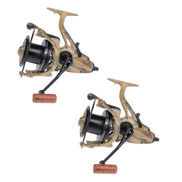 OFERTA PACK: 2 carretes VIRUX V9 BF CAMO 10000 Baitrunner - Arapaima Fishing