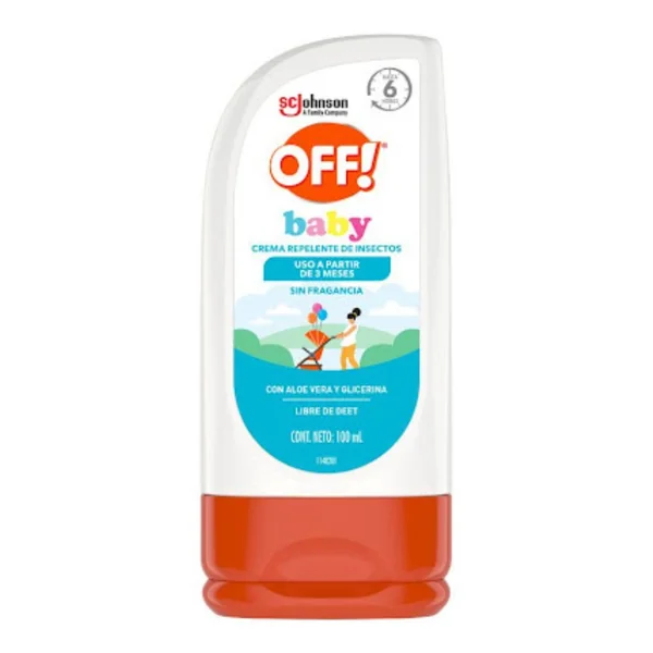 Off Crema Baby Repelente De Insectos 100ml
