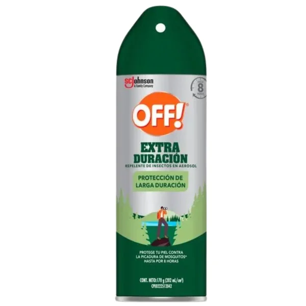 Off Repelente Extra Duración Aerosol 170gr