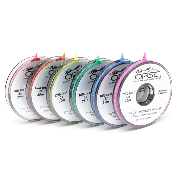 Opst Mega Strong & Smooth Mono Tippet materiales para bajos - Imagen 2