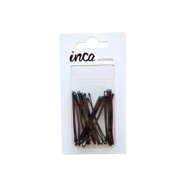 Pack 15 Horquillas Negras 5 cm Inca 11048