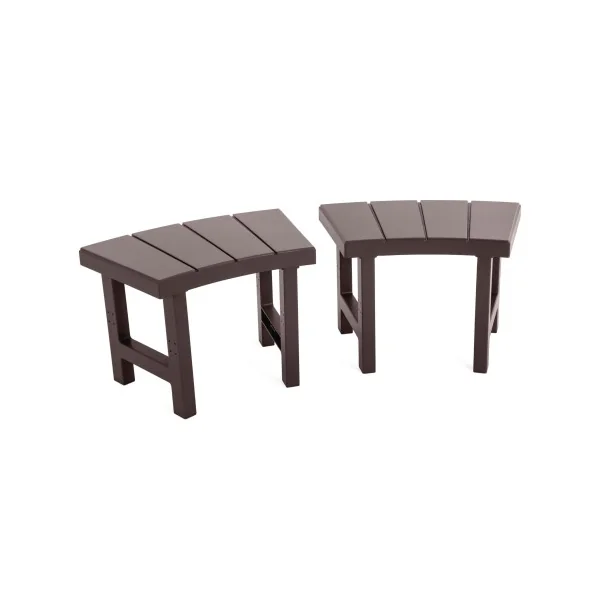 Pack 2 bancos medianos para spa circular 4 personas