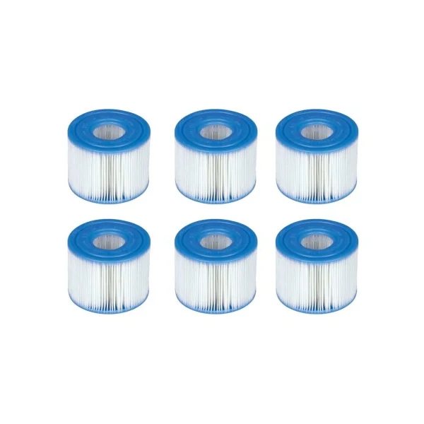 Pack 6 cartuchos spa tipo S1 INTEX