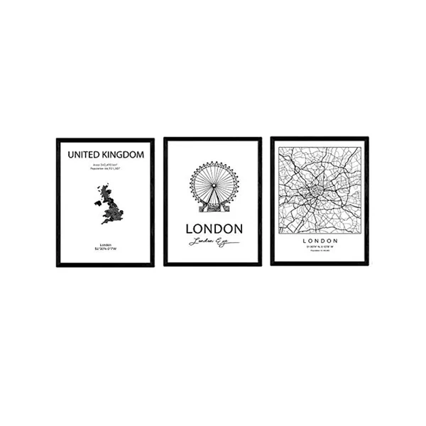 Pack de Poster NACNIC Paises y Monumentos (A3)