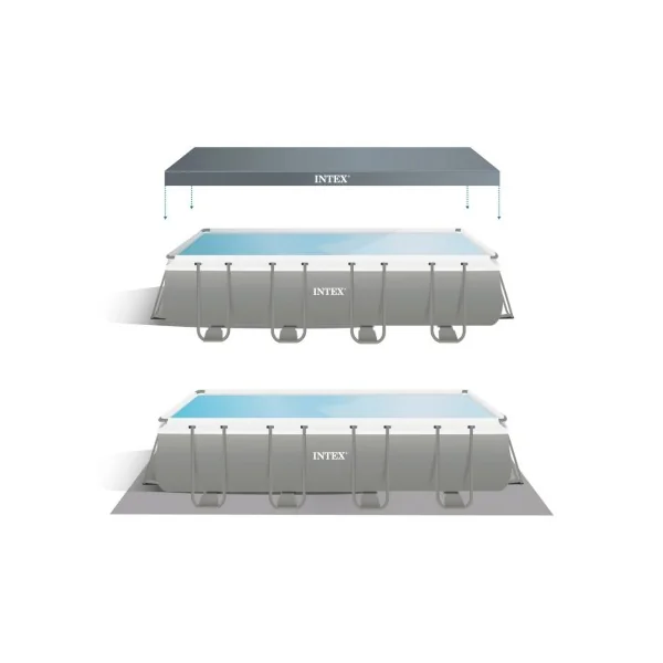 Pack Piscina desmontable rectangular Ultra XTR 5,5 metros 6 accesorios - Imagen 13
