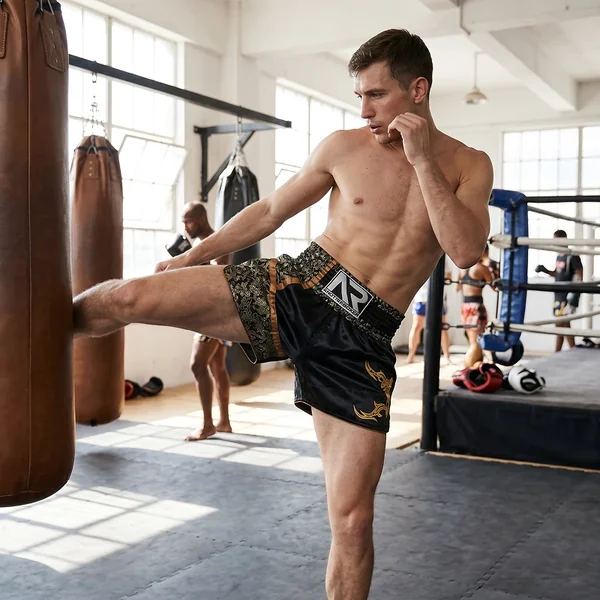 Pantalones cortos de boxeo Muay Thai - Imagen 6