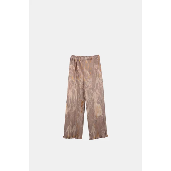 Pantalones fluidos estampados