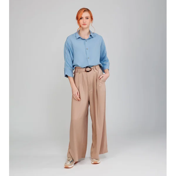 Pantalones taupe - Imagen 4