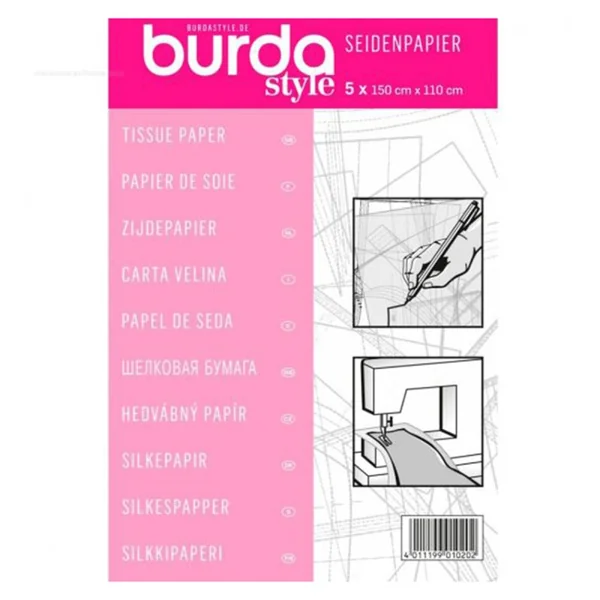 Papel de seda Burda