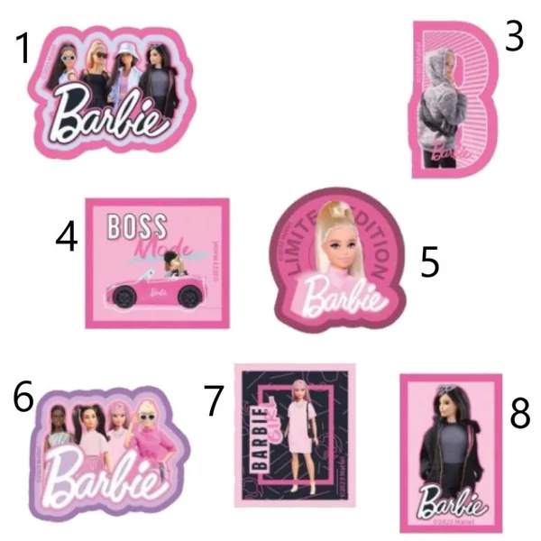 Parche Termoadhesivo Serigrafiado Barbie D21