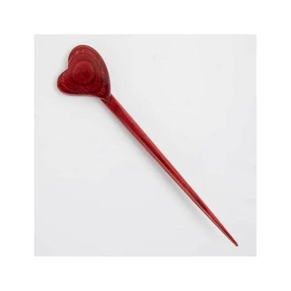 Pasador para Chal KnitPro Flora Love Rojo